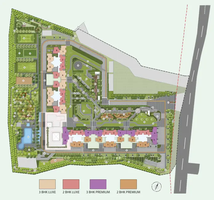 Godrej Sarjapur Master plan
